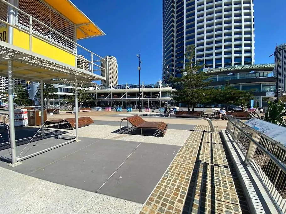 شقة Beachfront Luxury In Soul Surfers Paradise 9Th غولد كوست أستراليا